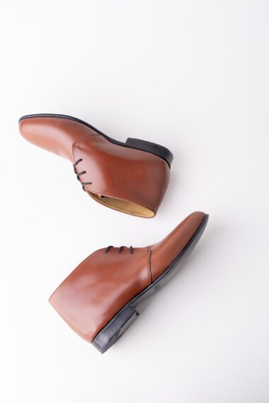 Botineta Oxford Marron